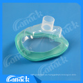 Máscara de PVC para anestesia médica desechable